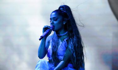 Ariana Grande is seen here performing at Chicago's Lollapalooza music festival in 2019.