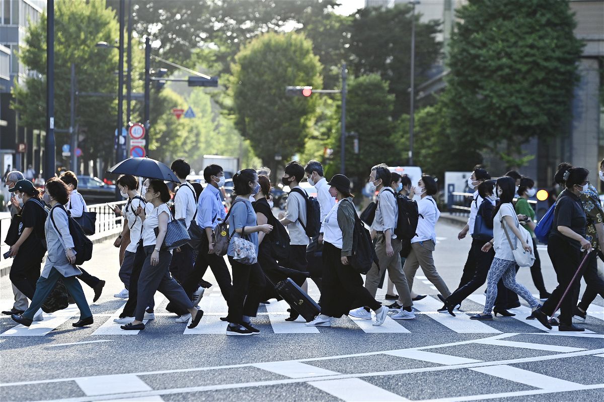 <i>David Mareuil/Anadolu Agency/Getty Images</i><br/>Japan's population has fallen for the 12th consecutive year.