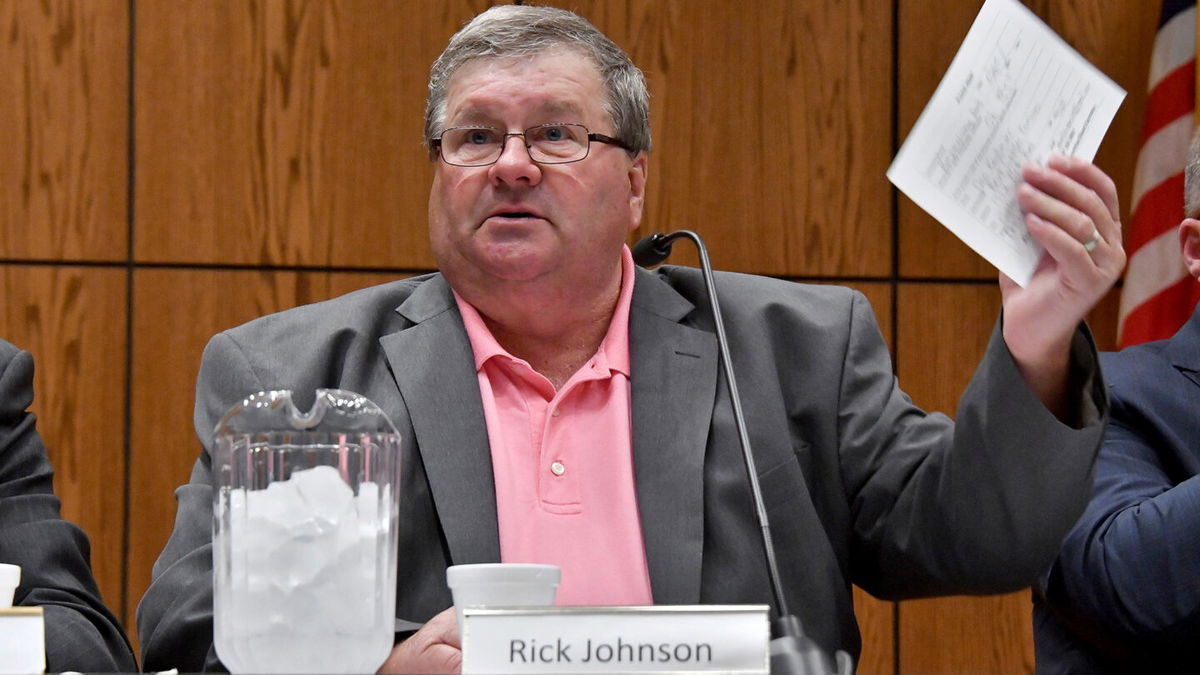 <i>Dale G. Young/Detroit News/AP</i><br/>Rick Johnson