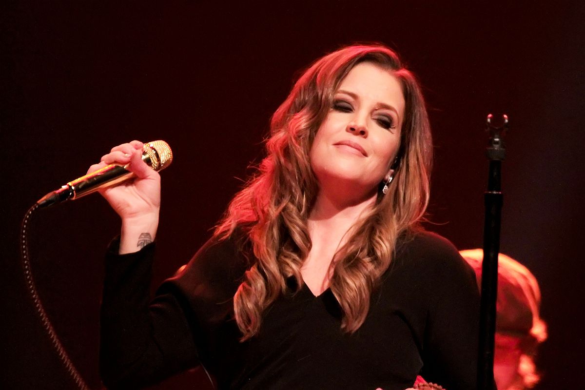 <i>Donald Kravitz/Getty Images</i><br/>The father of Lisa Marie Presley's youngest daughters petitions to represent them in battle over her estate. Presley is pictured here in November 2012 in Atlantic City