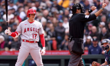 Ohtani became the first player to receive pitch clock violations as both a pitcher and hitter.