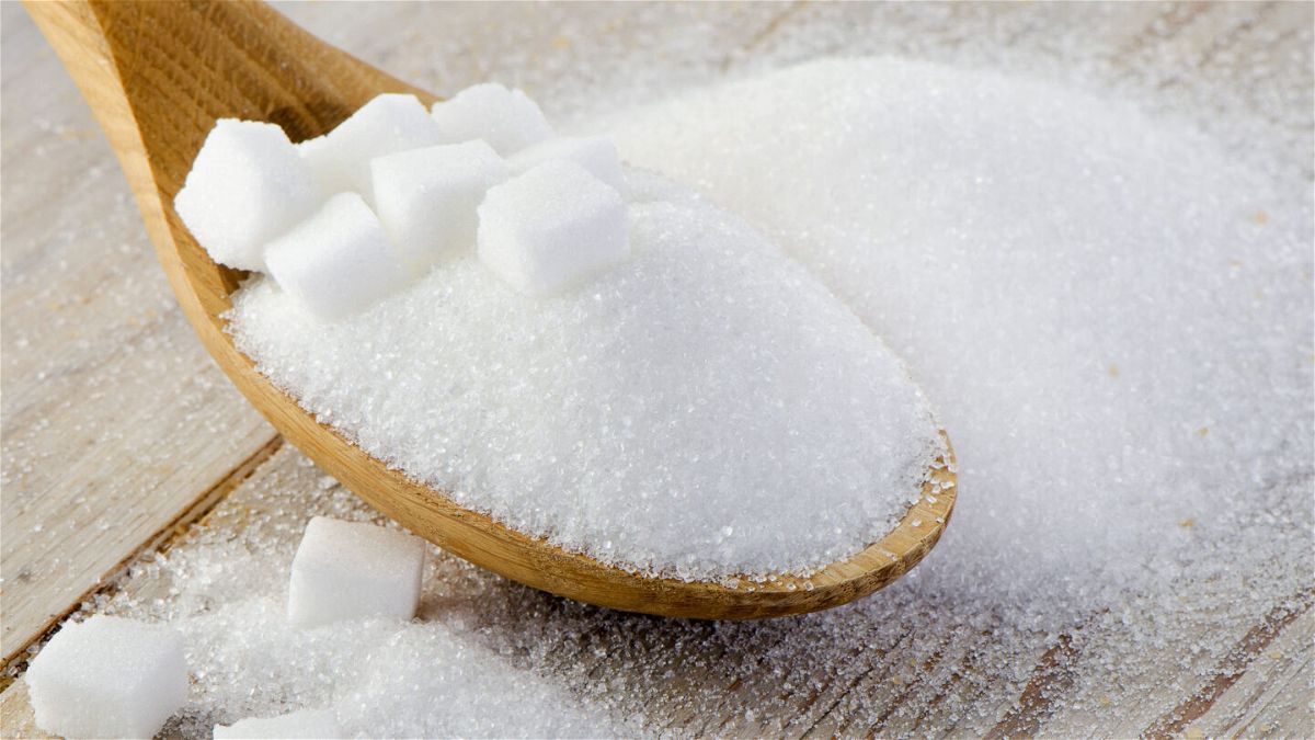 <i>Bit24/Adobe Stock</i><br/>Table sugar is an additive in many processed food products.