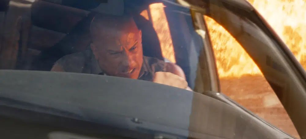 This image released by Universal Pictures shows Vin Diesel in a scene from 