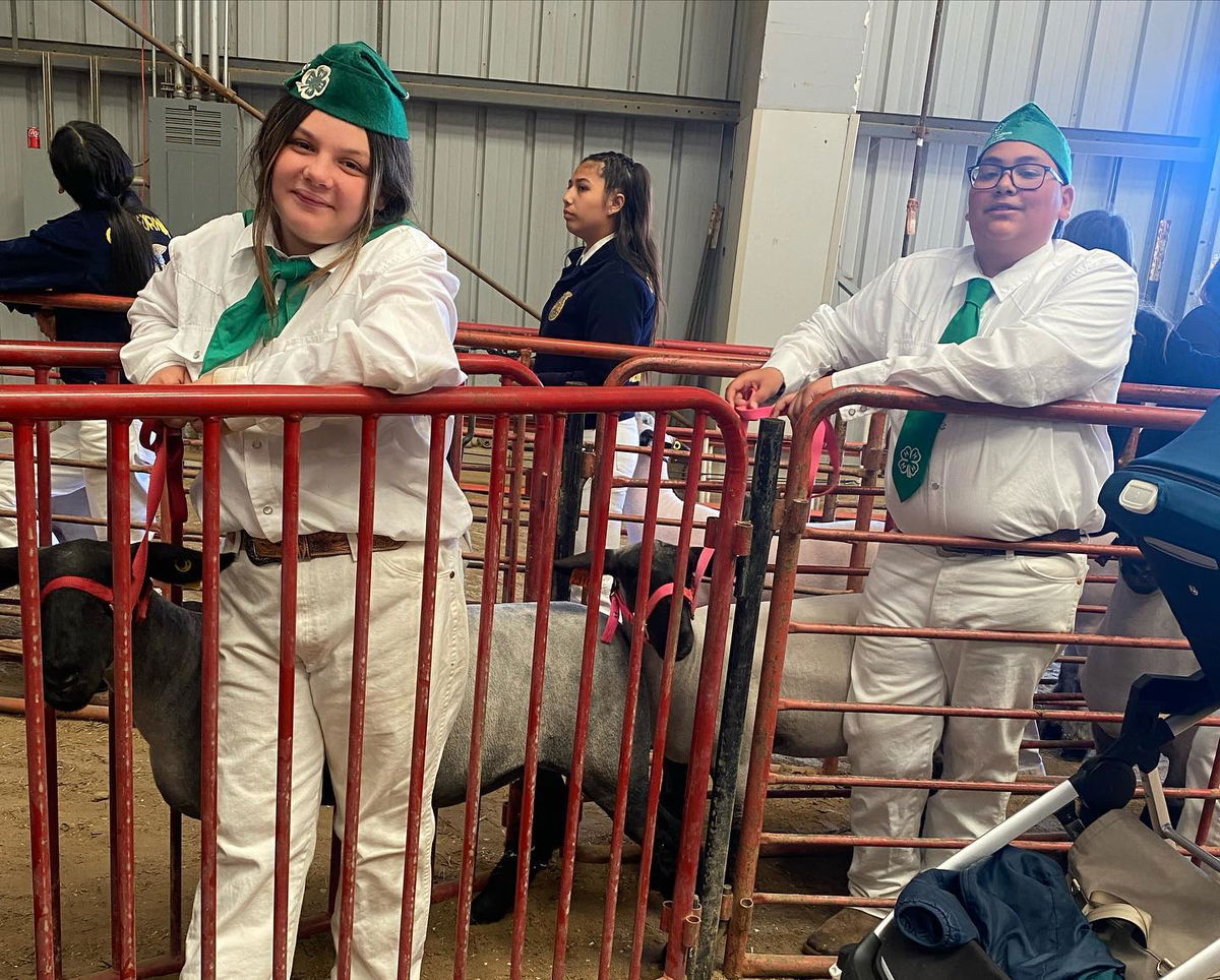 Students participated lamb auction in the Salinas Valley Fair