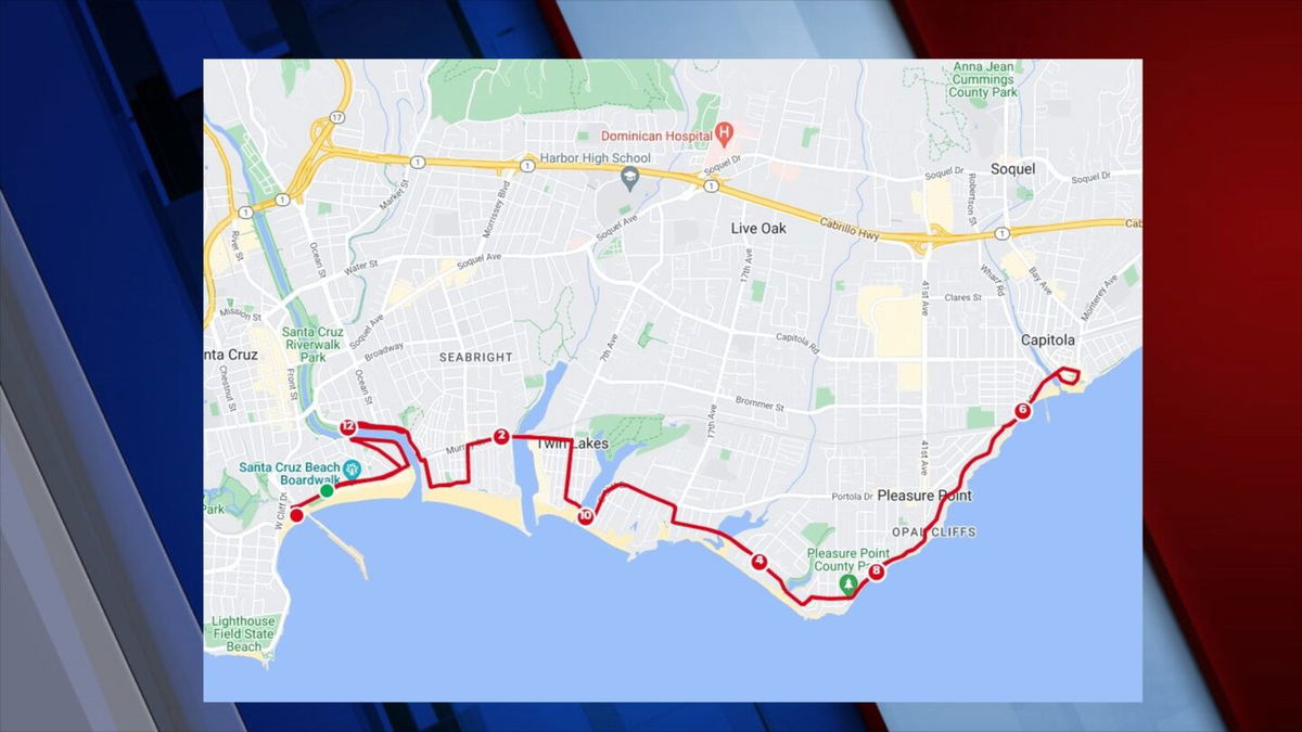 Surfer s Path Half Marathon taking place on Sunday roads in