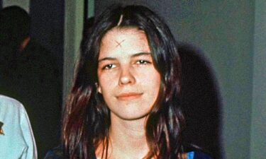 Leslie Van Houten is seen in a Los Angeles lockup in this March 29