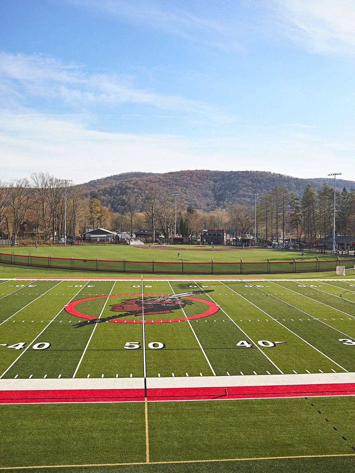 <i>Brandon Watson/The New York Times/Redux</i><br/>The Salamanca High School football field