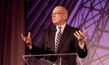 This undated photo shows prominent pastor and author Timothy Keller at one of his many speaking engagements. Keller died on May 19