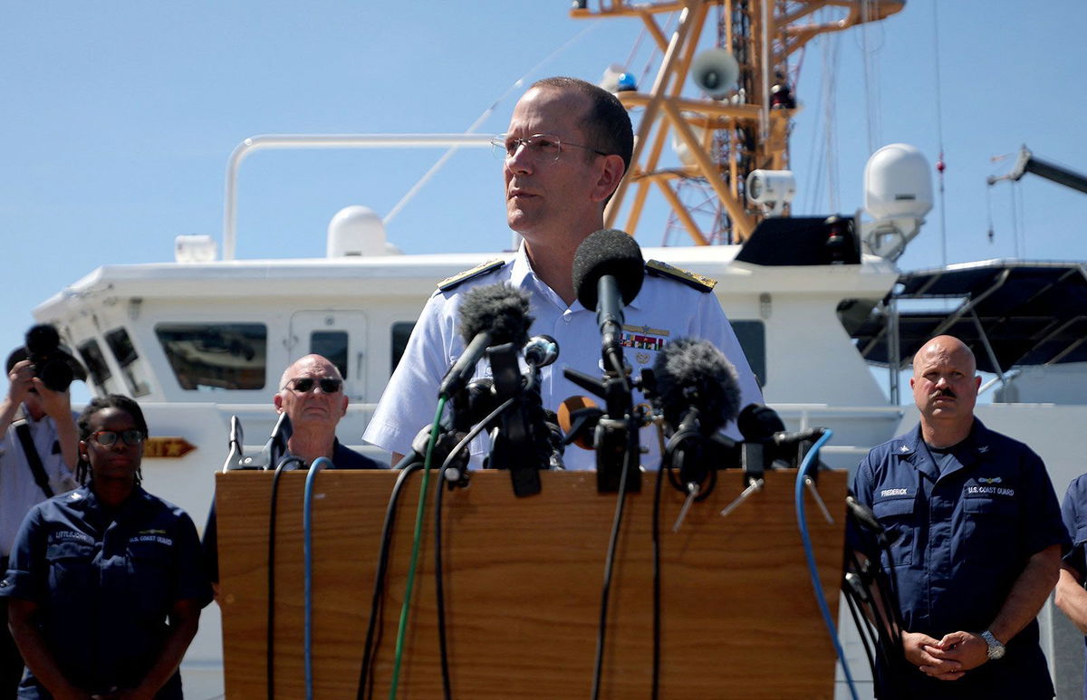 <i>Brian Snyder/Reuters</i><br/>Rear Admiral John Mauger