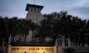 A view of the campus of New College of Florida in Sarasota.