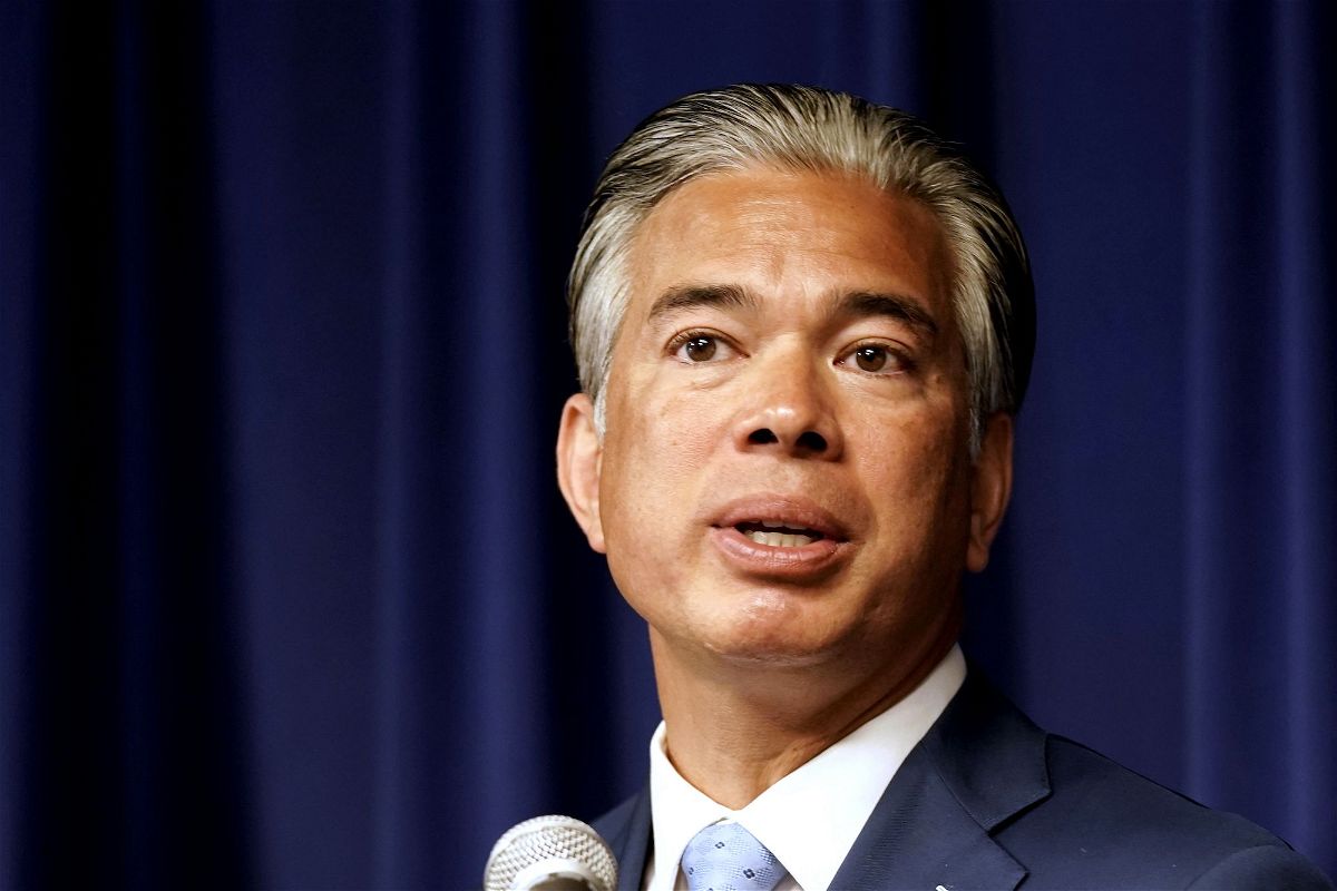 An investigation is underway after over a dozen migrants arrived in Sacramento, California, by private jet “with no prior arrangement or care in place,” California Attorney General Rob Bonta said on June 3. Bonta is seen here in June 2022.