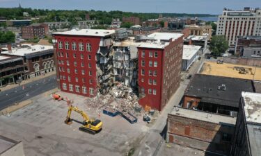 Three people are still unaccounted for after an apartment building partially collapsed on May 28 in Davenport