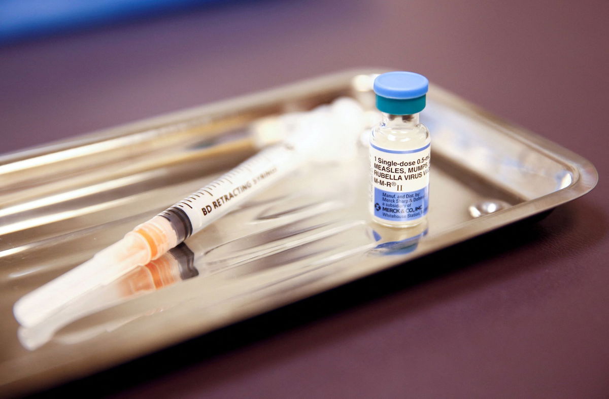 <i>Lindsey Wasson/Reuters</i><br/>A Maryland resident has a confirmed case of measles