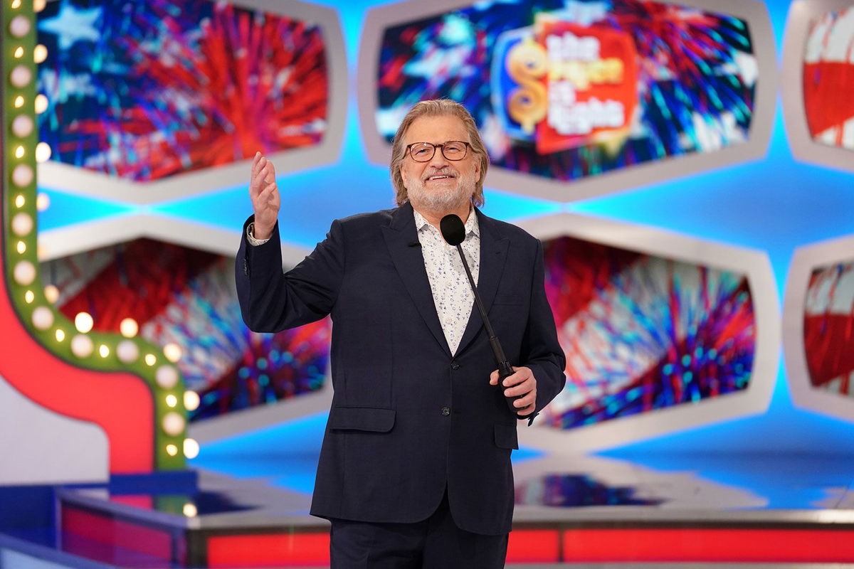 Drew Carey is seen here on 'The Price is Right.'