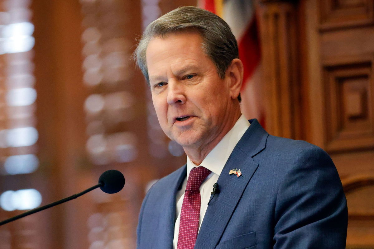 <i>Alex Slitz/AP/File</i><br/>File photo of Georgia Gov. Brian Kemp