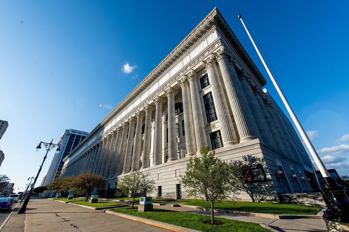 <i>Roy Rochlin/Getty Images</i><br/>The New York State Education Department is seen in 2020 in Albany. New York state’s Education Department has updated guidance for its schools to support the rights of transgender and gender-expansive students.