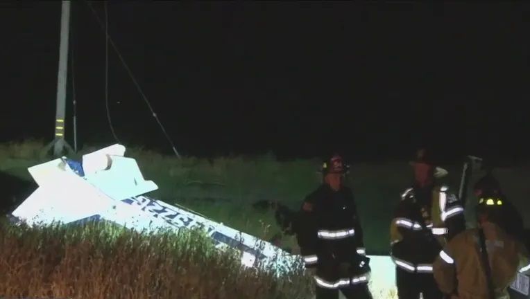A single-engine plane crashed July 8, 2023 in San Rafael, killing one and injuring another.