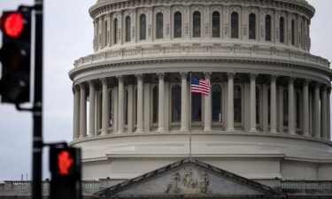 A view of the US Capitol dome May 16 in Washington