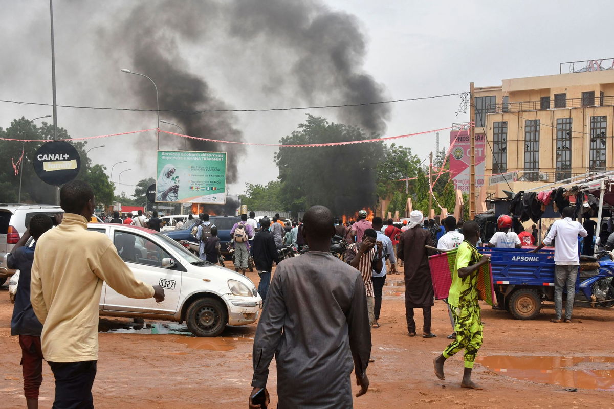 <i>AFP/Getty Images</i><br/>The European Union reportedly suspended all security cooperation and will no longer provide financial support to Niger following the coup in the West African country