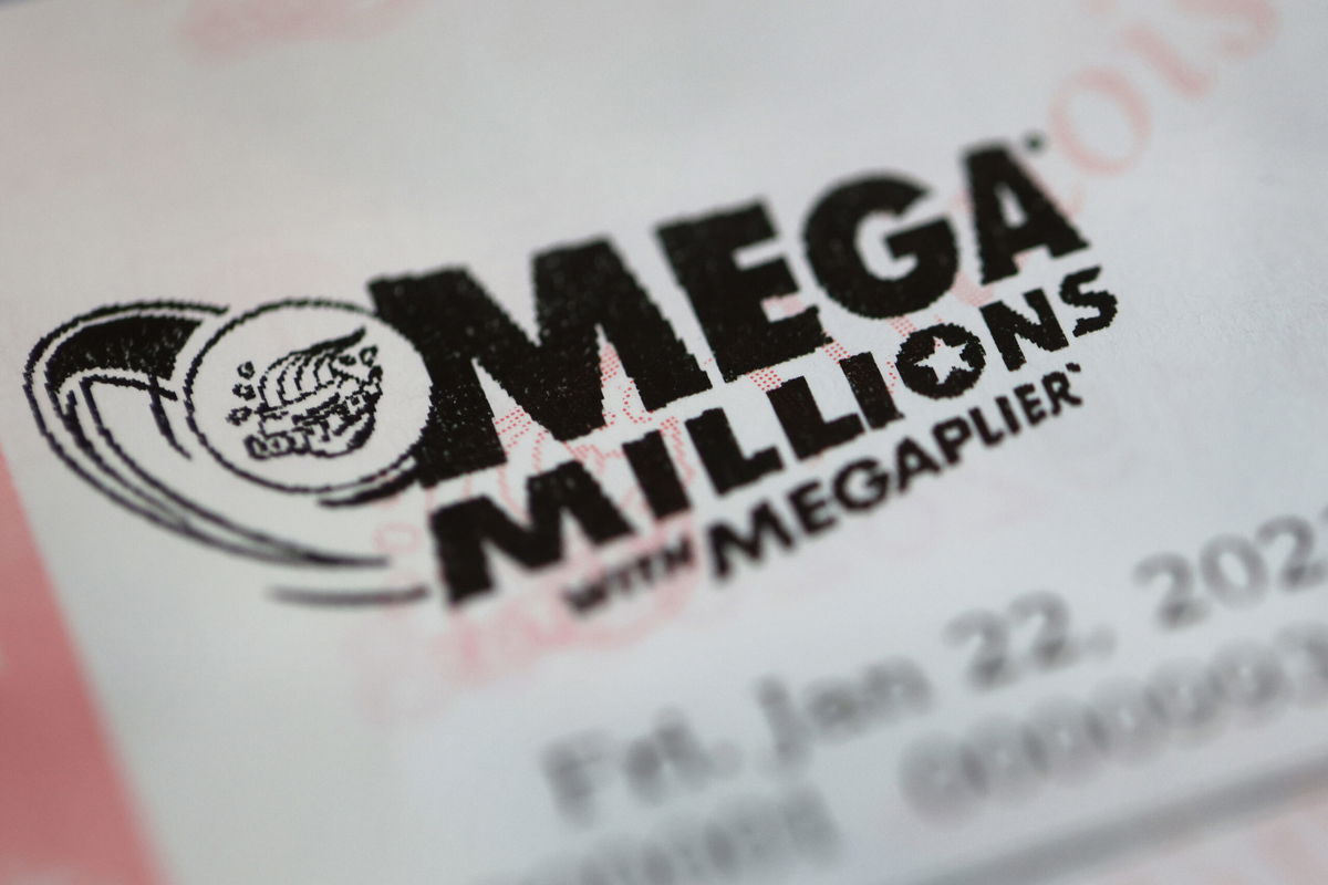 CHICAGO, ILLINOIS - JANUARY 22: Mega Millions lottery tickets are sold at a 7-Eleven store in the Loop on January 22, 2021 in Chicago, Illinois. The jackpot in the drawing has climbed to $970 million, the third highest in the game's history.  (Photo Illustration by Scott Olson/Getty Images)