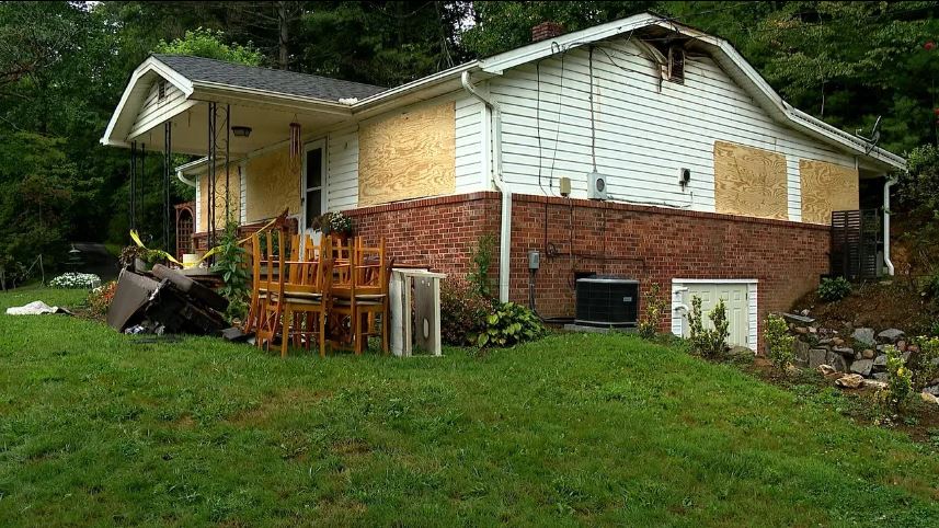 <i></i><br/>The Brevard Fire Department says lightning struck two trees behind a home sometime early morning on August 29. The lightning then traveled underground