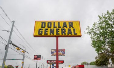 A Dollar General convenience store sign is seen on March 16 in Austin