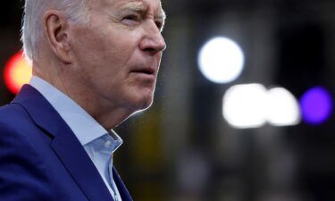 U.S. President Joe Biden delivers remarks on the economy at Arcosa
