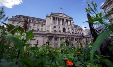 A general view of the Bank of England in central London on Tuesday August 1.