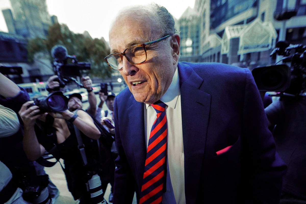 <i>John Bazemore/AP</i><br/>Rudy Giuliani is staring down hundreds of thousands of dollars in legal bills and sanctions amid numerous lawsuits in addition to the new criminal charges – related to his work for Donald Trump after the 2020 election.