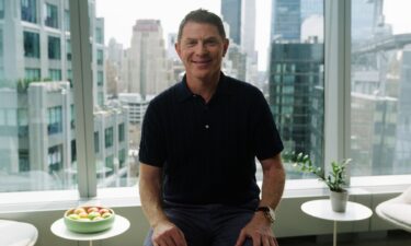 Bobby Flay came by CNN's Hudson Yards office in Manhattan to give CNN's Wellness team some food tips.