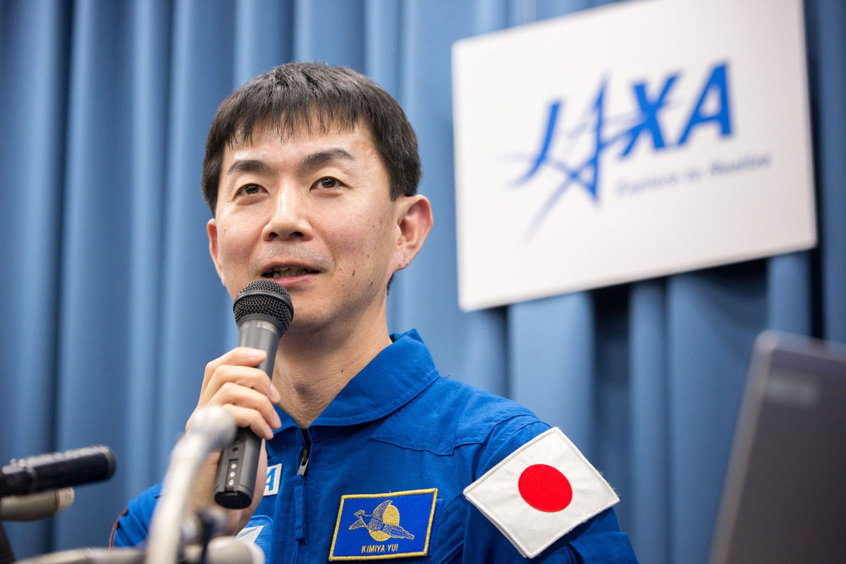 <i>AFLO/Alamy</i><br/>Japanese astronaut Kimiya Yui will bring the Cosmology skincare products to the International Space Station in 2024.