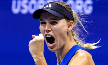 Denmark's Caroline Wozniacki is enjoying her tennis after more than three years away from the sport.