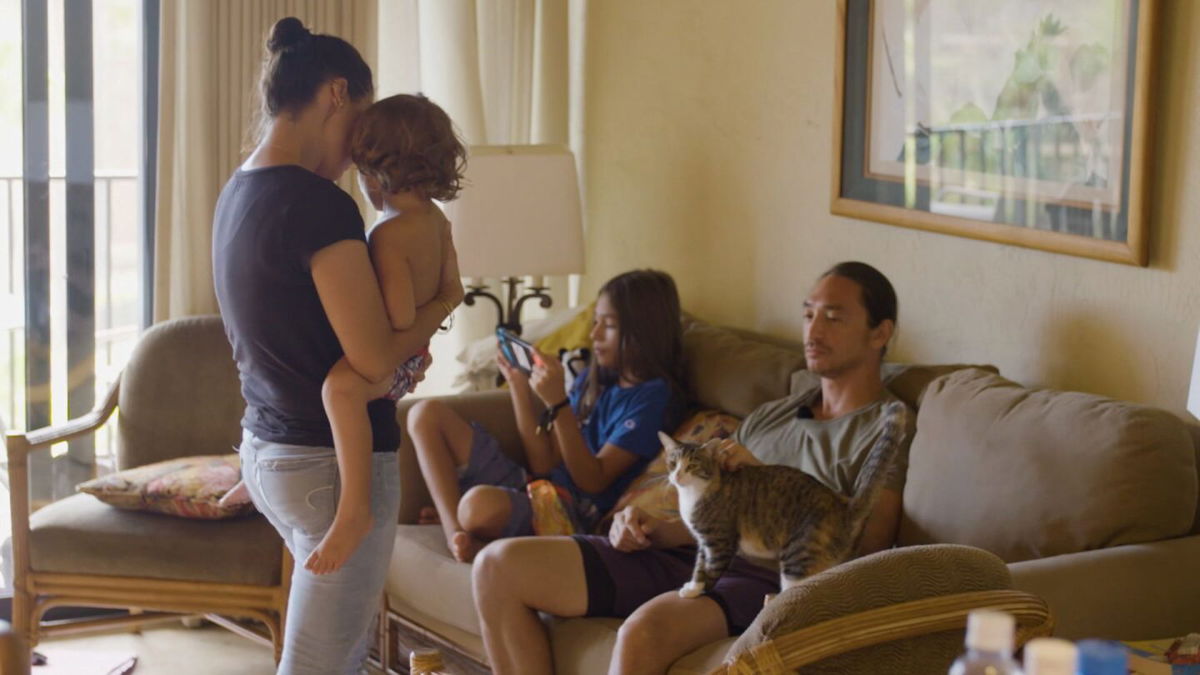 <i>CNN</i><br/>David Gobel and his family plan to leave Maui after losing their home.