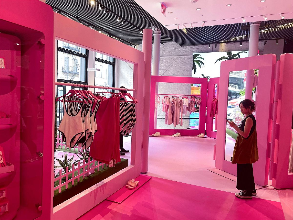<i>Arriana McLymore/Reuters</i><br/>Barbie pop-up in Zara's Soho store in New York City.