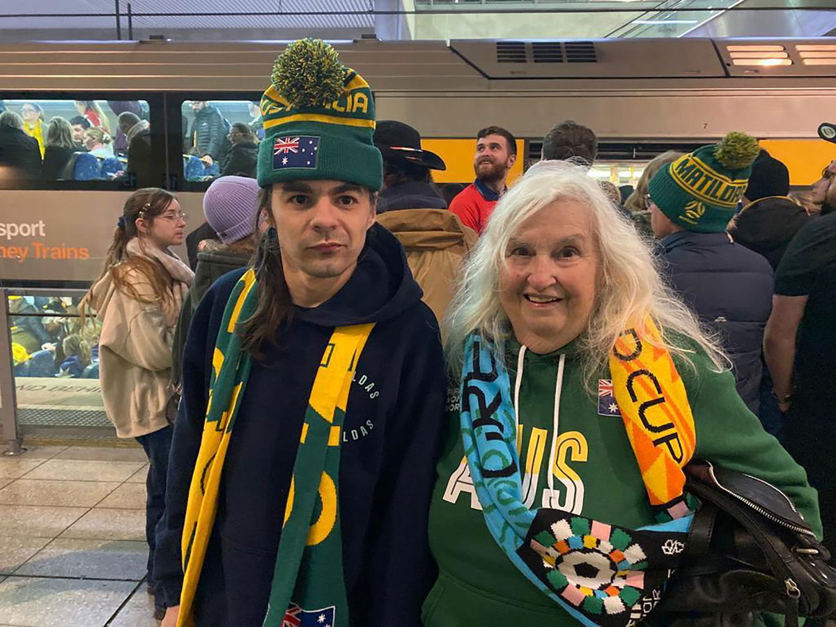 <i>Carl Recine/Reuters</i><br/>Despondent Matildas fans watch as England beat Australia for a ticket to the World Cup final.