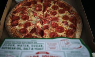 Sales at Papa Johns locations open at least a year fell in the second quarter.