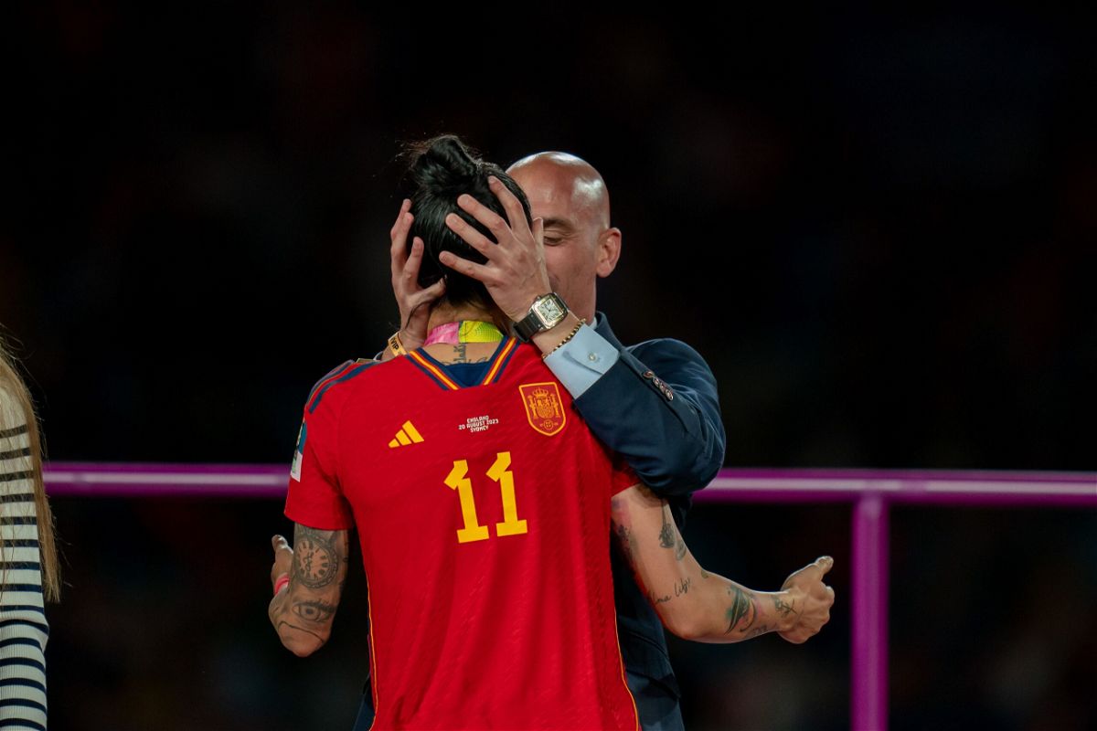 <i>Juan Medina/Reuters</i><br/>Luis Rubiales has refused to resign as head of the Spanish soccer federation.