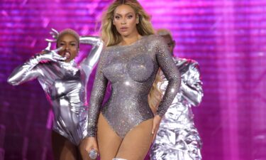 Beyoncé performs onstage during the "Renaissance World Tour" at MetLife Stadium on July 29 in New Jersey.