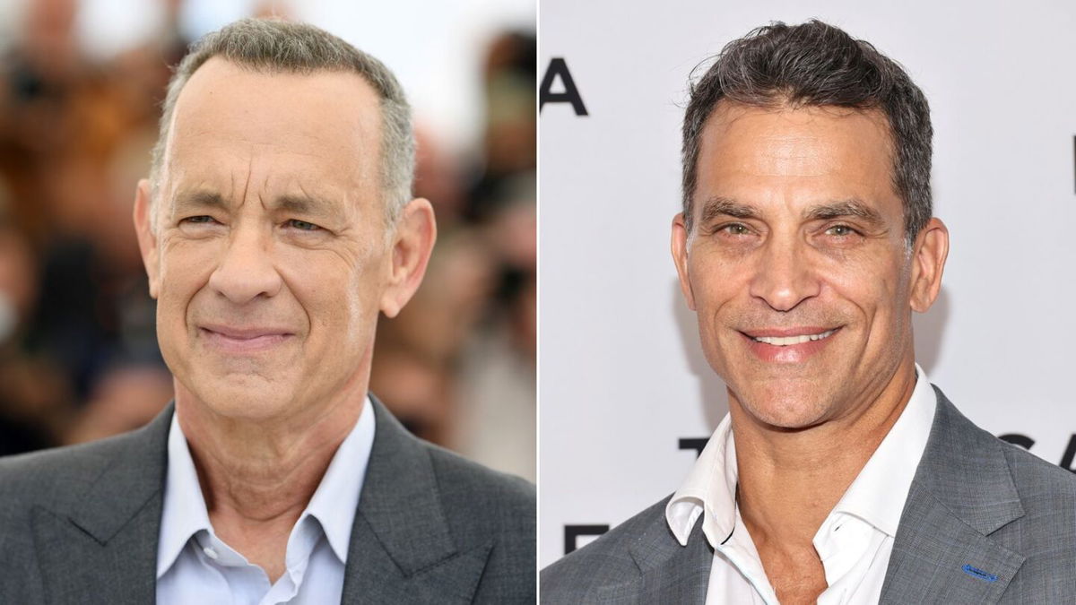 <i>Getty Images</i><br/>Tom Hanks and Johnathon Schaech are still going strong as friends nearly 30 years after they both starred in “That Thing You Do.”