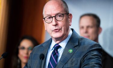 Rep. Dan Bishop speaks during a news conference in the US Capitol on March 22.