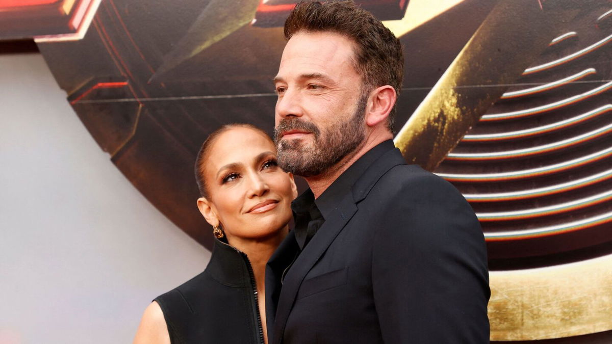 <i>Michael Tran/AFP via Getty Images</i><br/>Jennifer Lopez and Ben Affleck arrive for the world premiere of 