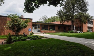 The exterior of the St. Theresa School in Kenilworth