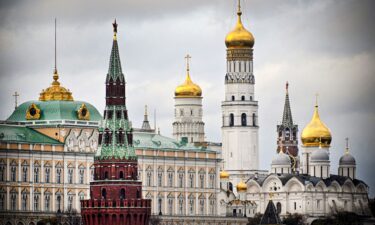 A view of the Kremlin in Moscow is seen here on October 18