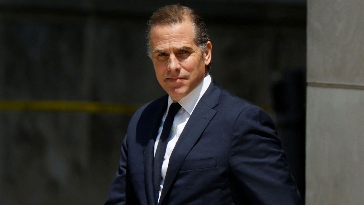 <i>Jonathan Ernst/Reuters</i><br/>Hunter Biden departs federal court in Wilmington