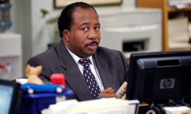 Leslie David Baker as Stanley Hudson in "The Office" in 2008.