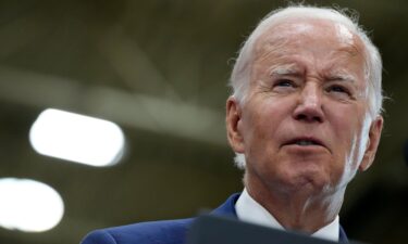 President Joe Biden speaks about wildfires that ravaged Maui during a visit to Ingeteteam Inc.