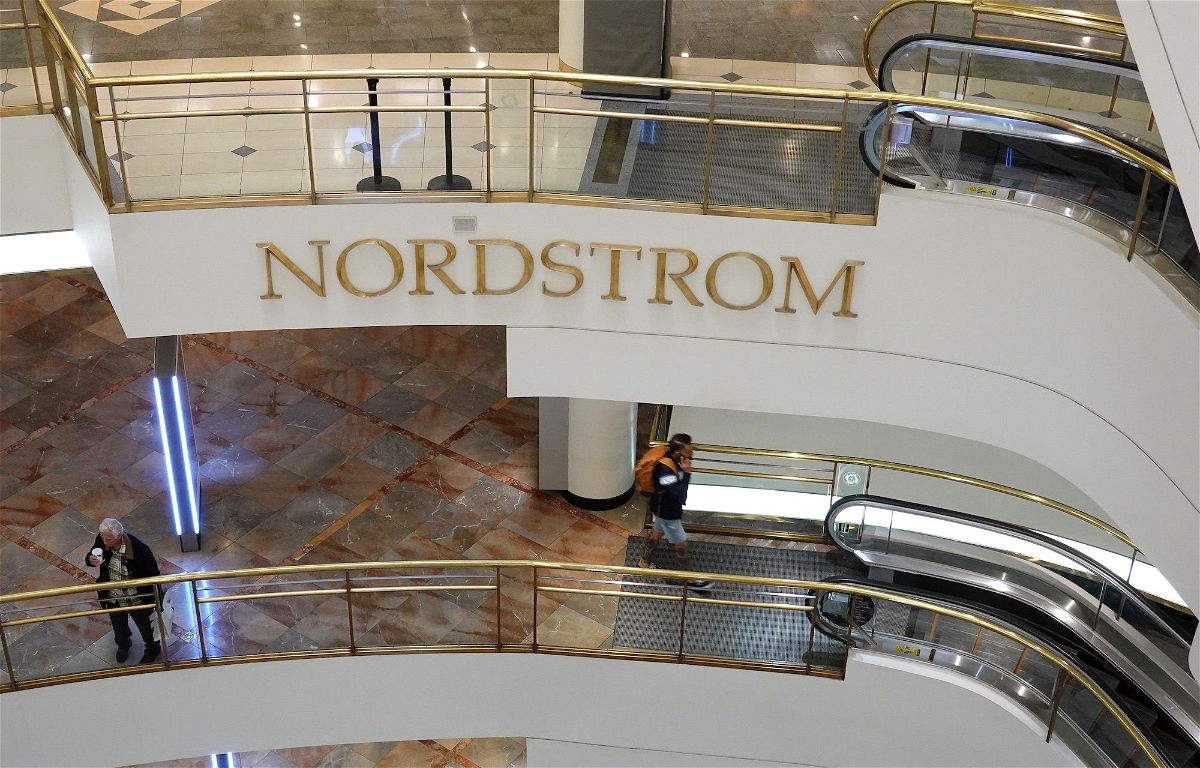 <i>Justin Sullivan/Getty Images</i><br/>Nordstrom's store in downtown San Francisco closed on Sunday.