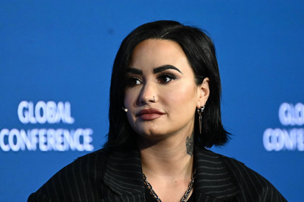 <i>Patrick T. Fallon/AFP/Getty Images</i><br/>Demi Lovato is pictured here in Beverly Hills in May.