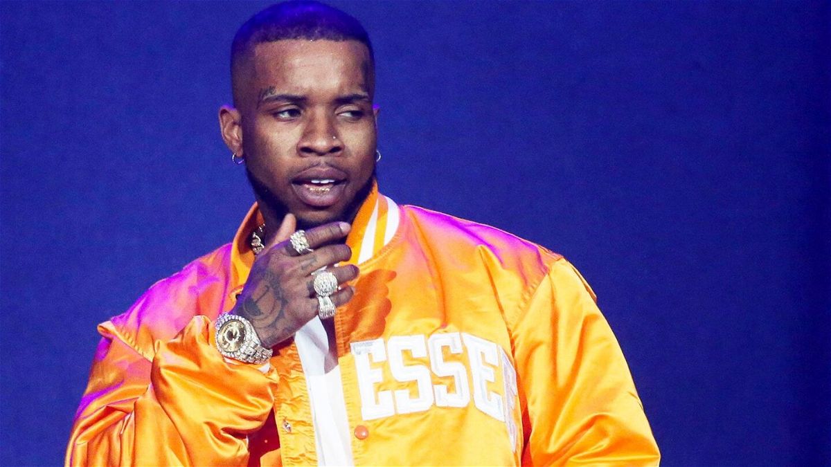 <i>Christopher Victorio/imageSPACE/MediaPunch /IPX/AP/FILE</i><br/>Tory Lanez is seen here in October 2019 in Oakland