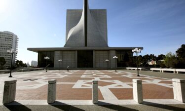 St. Mary's Cathedral in San Francisco is part of the Archdiocese that filed for bankruptcy.